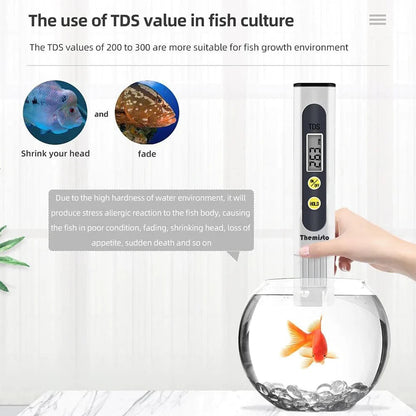 QuirkyPick™ Water TDS Meter Tester