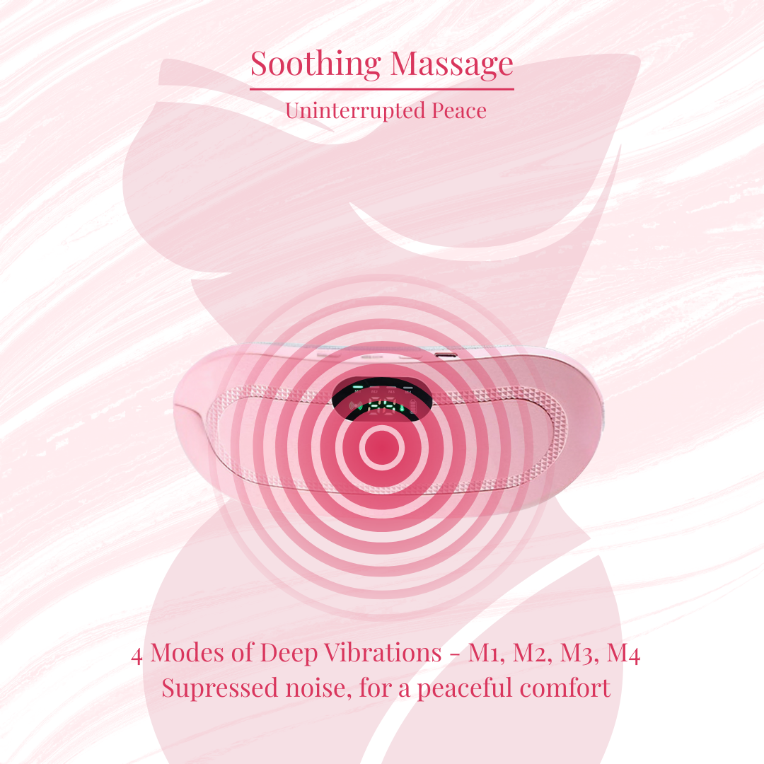 QuirkyPick™ 💖 Wireless Menstrual Heating Pad – Period Pain Soother