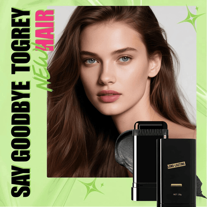 QuirkyPick™ 🌊 Waterproof Hair Color Comb Stick - Black